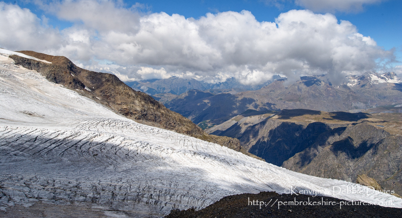 Glacier Du Vallon, La Grave in Provence-Alpes-Cote-d'Azur, France. Taken in 2003 with a Nikon D1X